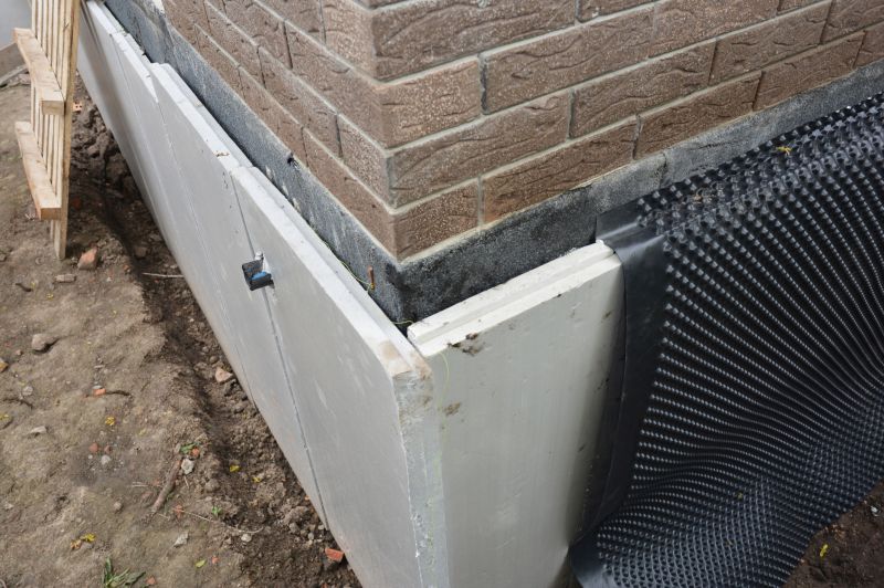 Waterproof membrane setup